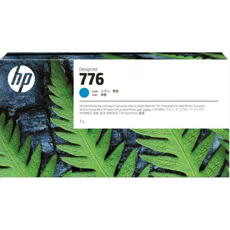 Cartucho de Tinta Original Hp 776 Cyan de 1L para Impresora Hp Designjet Z9+ Pro de 64