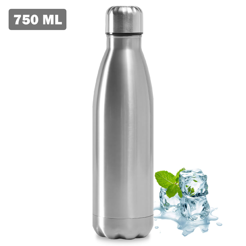 Mira Botella Agua Acero Inoxidable 750ml