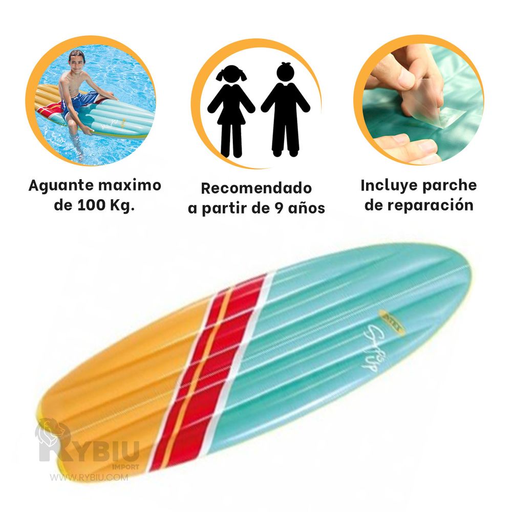 Tabla de Surf Inflable Ideal para Verano plazaVea Supermercado