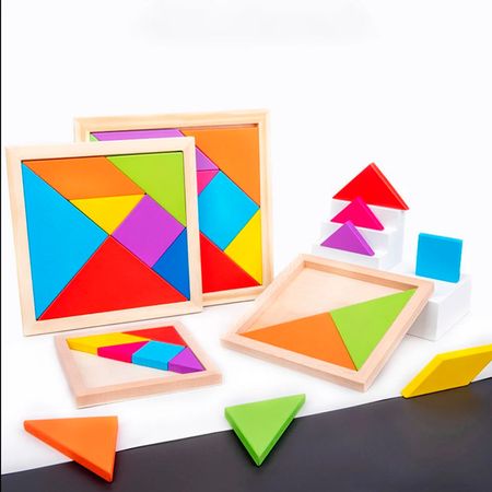 Rompecabeza Tangram Cuadrado