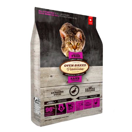 Comida Gatos Oven Baked Tradition Libre Granos Pato Deshuesado 1.13kg