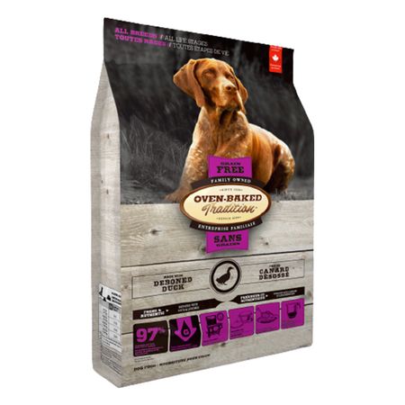 Comida Perro Todas Razas Oven Baked Tradition sin Granos Pato Deshuesado 2.27kg