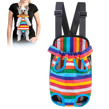 Canguro Mochila Transportador Perros Talla S Y56 Multicolor