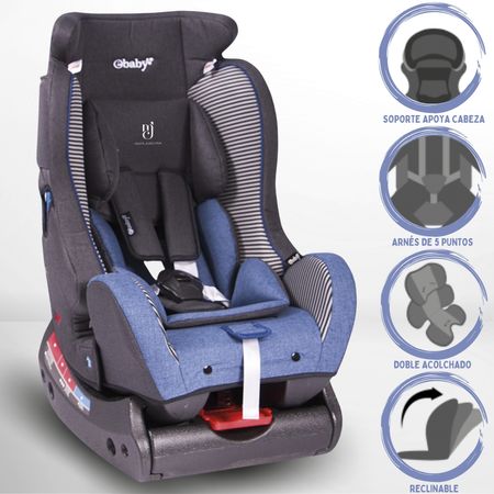 Silla De Auto Ebaby Bux Azul