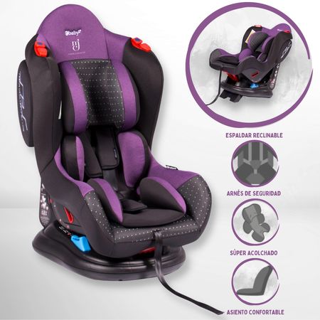 Silla De Auto Ebaby Coneta Purple