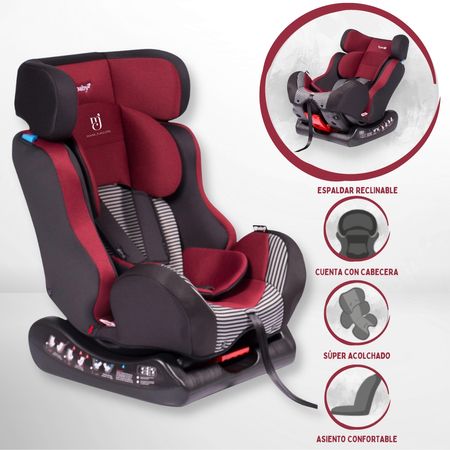 Silla De Auto Ebaby Fireza Rojo