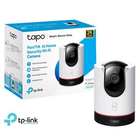 Cámara de Seguridad Wi Fi Tp Link Tapo C225 Giratoria 360 2K