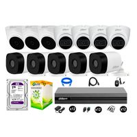 Cámaras Seguridad Dahua Kit 12 Full Hd 04 Cámaras Audio 1tb