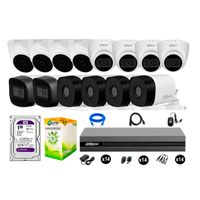 Cámaras Seguridad Dahua Kit 14 Full Hd 6 Cámaras Audio 1tb