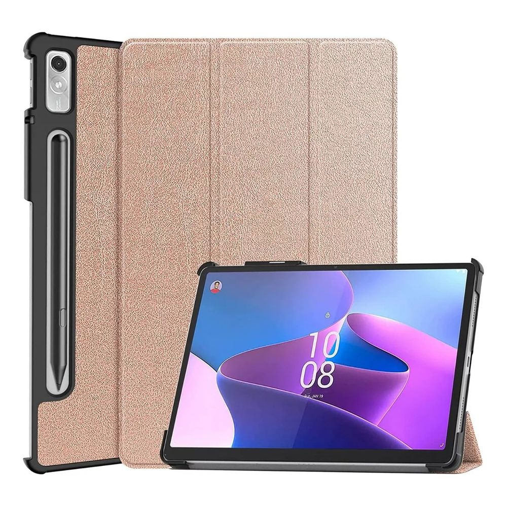 Funda Para Tablet Lenovo Tab P11 Pro 112 2da Gen 2022 Tb132fu Bookcover Dorado Plazavea 8407