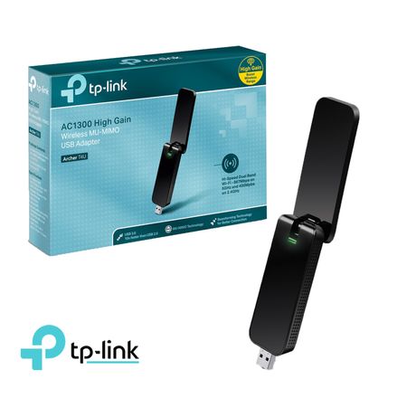 TP Link Adaptador Usb Inalámbrico 2 Bandas Archer T4U Ac1300