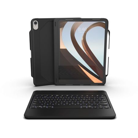 Teclado Zagg Rugged Book Go para Apple Ipad Pro de 11 Negro