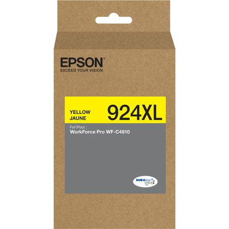 Cartucho de Tinta Amarilla Epson Durabrite Ultra T924Xl de Alta Capacidad para Workforce Pro Wf C481