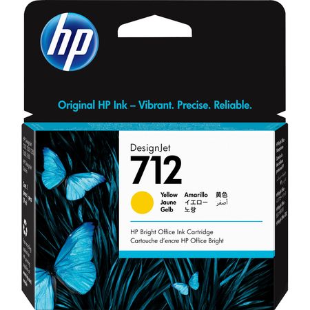 Cartucho de Tinta Amarilla Hp 712 de Capacidad Estándar 29Ml