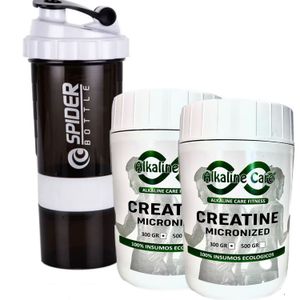 GENERICO Shaker Mezclador Batidos Proteinas 500ml Gym - Blanco