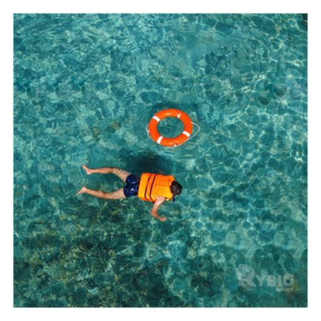 Chaqueta de Playa Talla L de Color Anaranjado