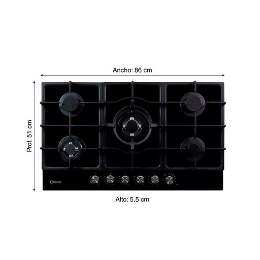 HORNO EMPOTRABLE A GAS KLIMATIC BONN 70 L