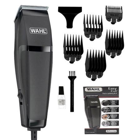 Kit Maquina de Cortar Cabello Wahl Clipper Easy Cut 10 Piezas Maquina de Cortar Cabello Wahl Clipper Kit Easy Cut