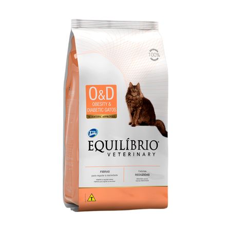 Comida Gato Equilibrio Veterinary Obesity - Diabetic 2 Kg