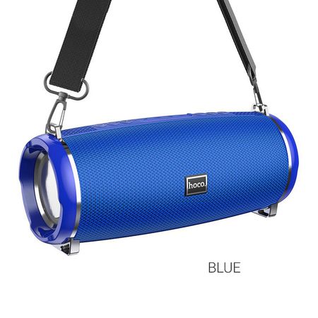 Parlante Inalámbrico Bluetooth V5.0 Deportivo Hoco HC2 Azul De Calidad