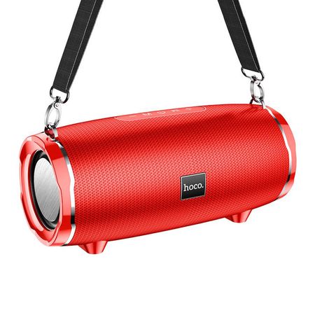 Parlante Inalámbrico Bluetooth V5.0 Deportivo Hoco HC5 Rojo De Calidad