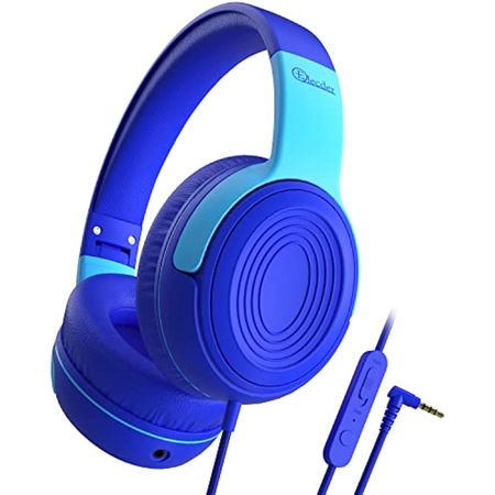 Audífonos Alámbricos S8 para Hombre en Azul