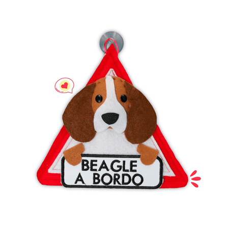 Colgante A Bordo Dog Lover Khurmi Beagle Hecho a Mano