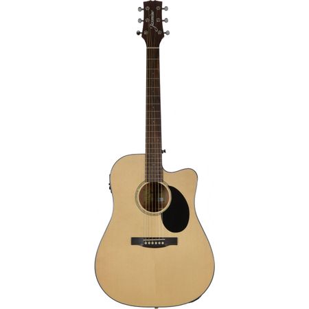 Guitarra Acústica Eléctrica Dreadnought Jasmine Jd 36Ce Natural