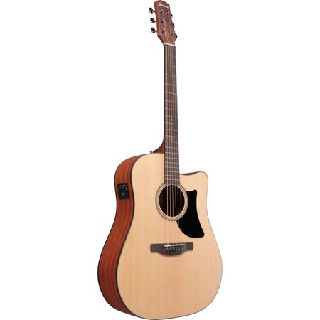 Guitarra Acústica Eléctrica Ibanez Aad50Ce Grand Dreadnought Avanzada Natural Low Gloss