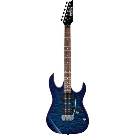 Guitarra Eléctrica Ibanez Grx70Qa Rg Gio Series Transparent Blue Burst