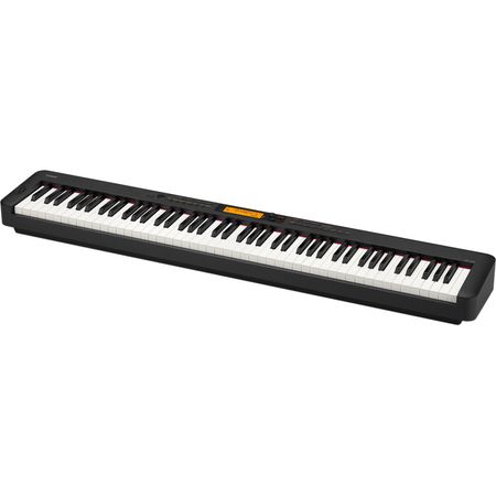 Piano Digital Portátil Casio Cdp S360 de 88 Teclas con Cuerpo Delgado Negro