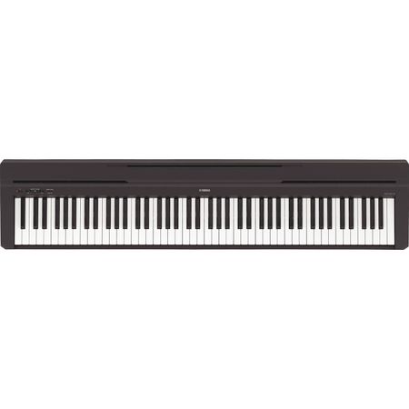 Piano Digital Portátil Yamaha P 45 de 88 Teclas Compacto Incluye Fuente de Alimentación Pa150