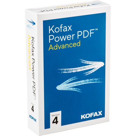 Software de Pdf Avanzado Kofax Nuance Power Pdf 4.0 No Volumen en Caja