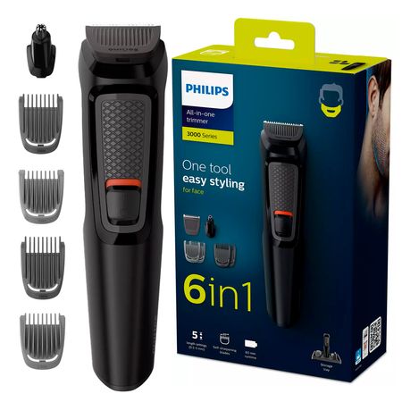 Afeitadora Philips Multigroom 6 en 1 MG3711/15