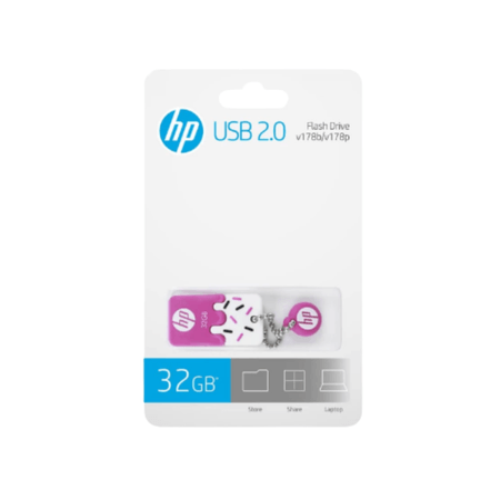 Memoria Hp Usb Rosa/Blanco 2.0 V178P 32Gb