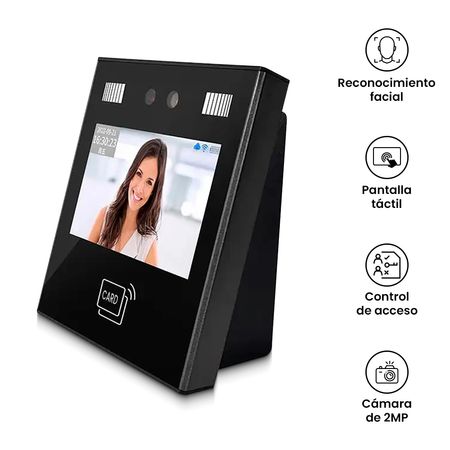 Control Reloj de Asistencia Biométrico con Reconocimiento Facial