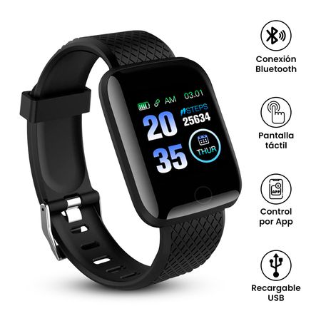 Smartwatch 116 PLUS Con Correa Texturizada