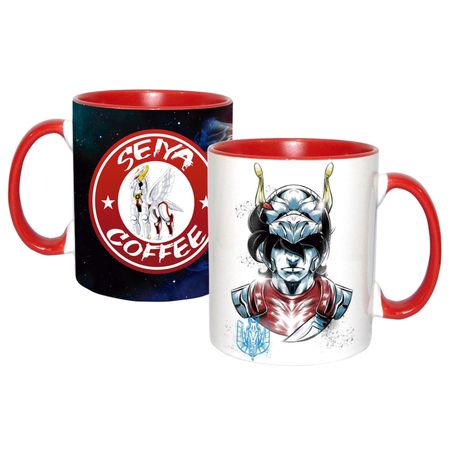 Taza Caballeros del Zodiaco 11