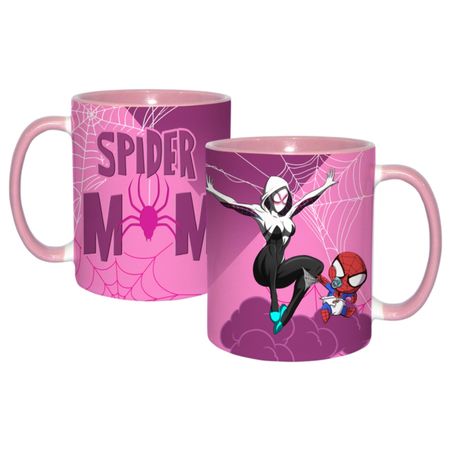 Taza Dia de la Madre Mujer Araña