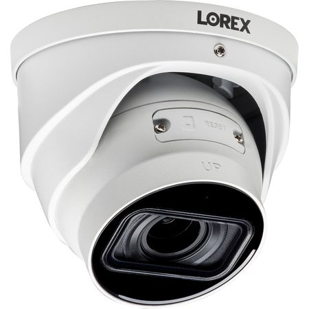 Cámara Domo de Red Lorex Lne9393 4K Uhd para Exteriores con Epoe y Visión Nocturna Blanco