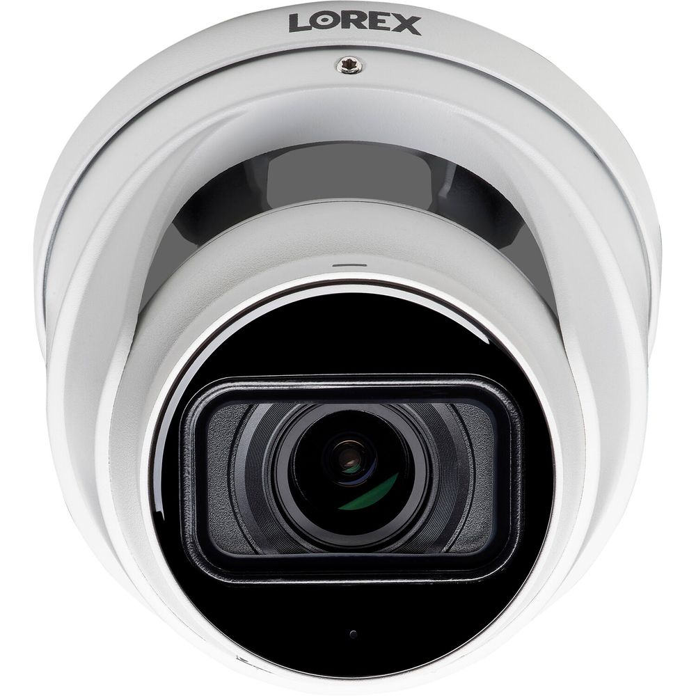 4K IP Wired Dome Security Camera with Listen-In Audio, Motorized 4K IP Wired Dome Security Camera with Listen-In Audio, Motorized