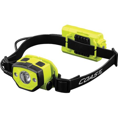 Linterna Frontal Led Intrínsecamente Segura Coast Hz025 Verde