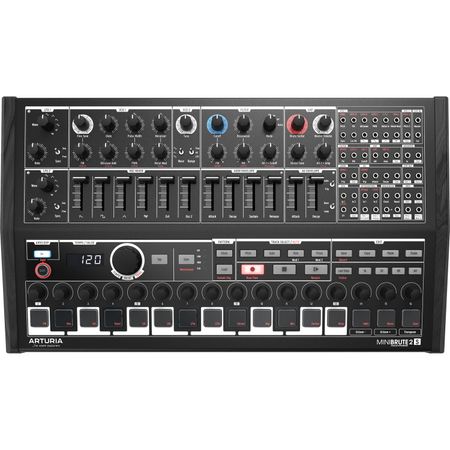 Sintetizador Secuenciador Analógico Semi Modular Arturia Minibrute 2S Special Edition Noir Negro