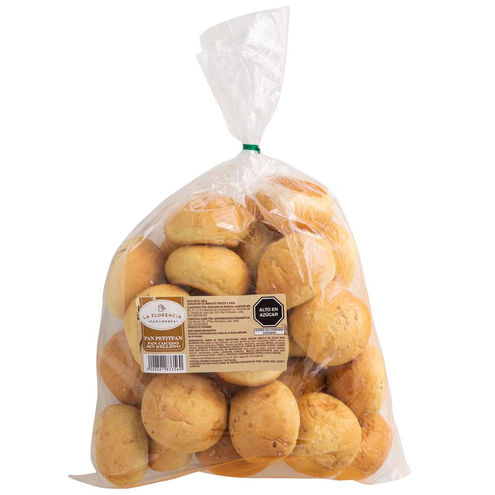 Petit Pan Embolsado 550g