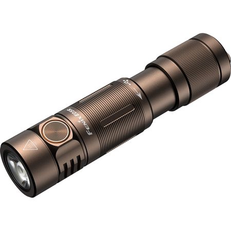 Linterna de Llavero Recargable Fenix Flashlight E05R Marrón