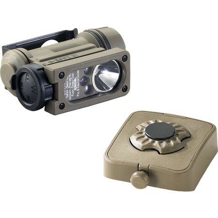 Linterna Manos Libres Streamlight Sidewinder Compact Ii Modelo Aviación Leds Blancos Verdes Azule