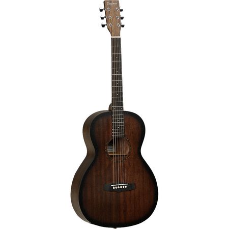 Guitarra Acústica Tanglewood Crossroads Parlor Whiskey Barrel Burst Satin