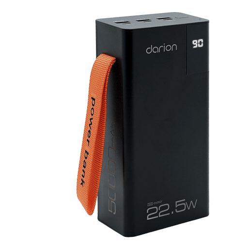 Powerbank con función de carga rápida Batería externa 50000mAh