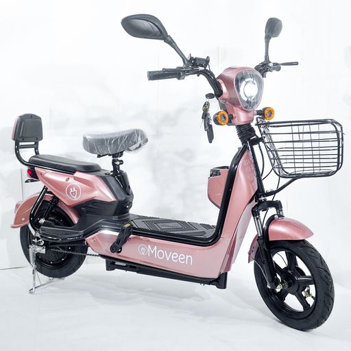 Bicimoto El ctrica MOVEEN MED URBAN 1 ROSADO GOLDEN plazaVea