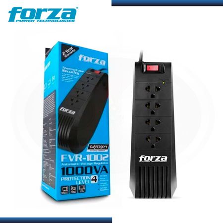 Estabilizador Forza 1000va Fvr-1002 4 Tomas